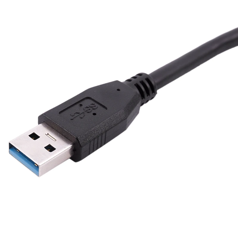 USB 3,0 Мужской кабель для передачи данных Micro-B Мужской для внешнего жесткого диска HDD кабель черный