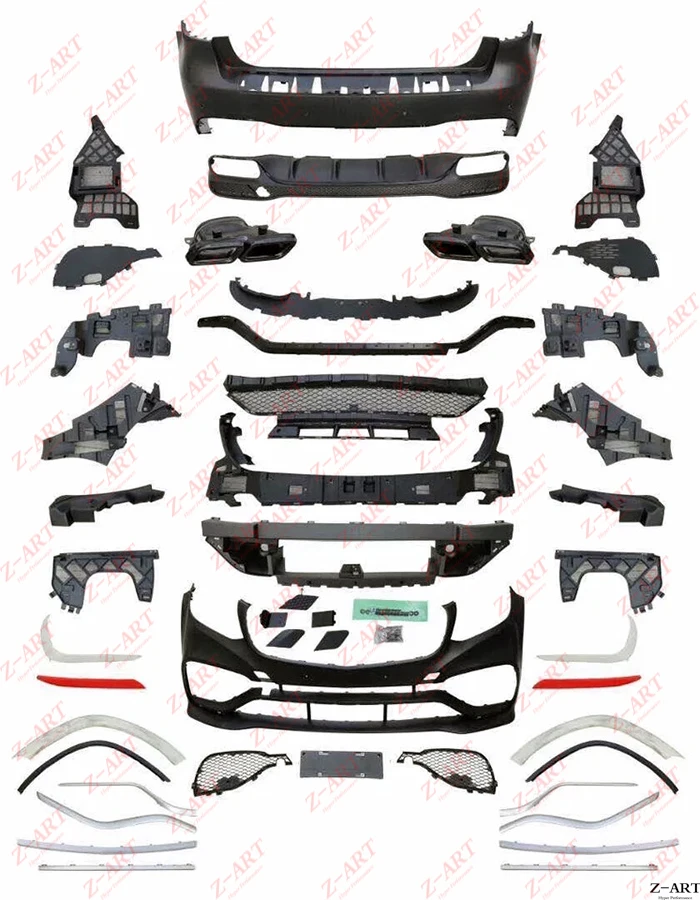 Z-ART пластиковый набор для тюнинга для Mercedes Benz GLS W166- GLS 63 Набор для модификации для GLS- PP комплект для кузова