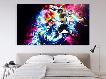 

[Self-Adhesive] 3D Attack on Titan 193 Japan Anime Wall Stickers Mural Decal Wall Murals AJ WALLPAPER Belly