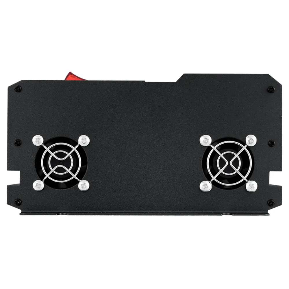 Vehemo солнечный Мощность инвертор DC12V/24 В к AC110/220 В адаптер конвертер авто Инвертор из алюминиевого сплава преобразователи автомобильный инвертор светодиодный