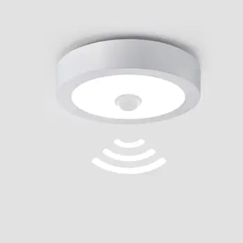 

Smart PIR Motion Sensor Switch LED Ceiling lights 6W 12W 18W AC85V-265V Surface Mounted Ceiling lamp For Stair Balcony lighting
