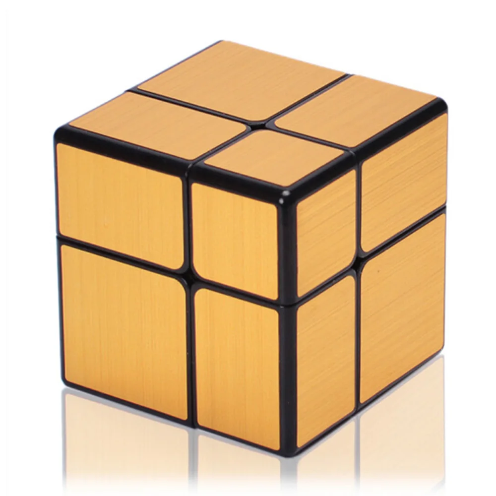 IQ-Cubes QiYi 2x2 зеркальный куб высокоскоростной куб головоломка магический Профессиональный обучающий и развивающий куб magicos детские игрушки