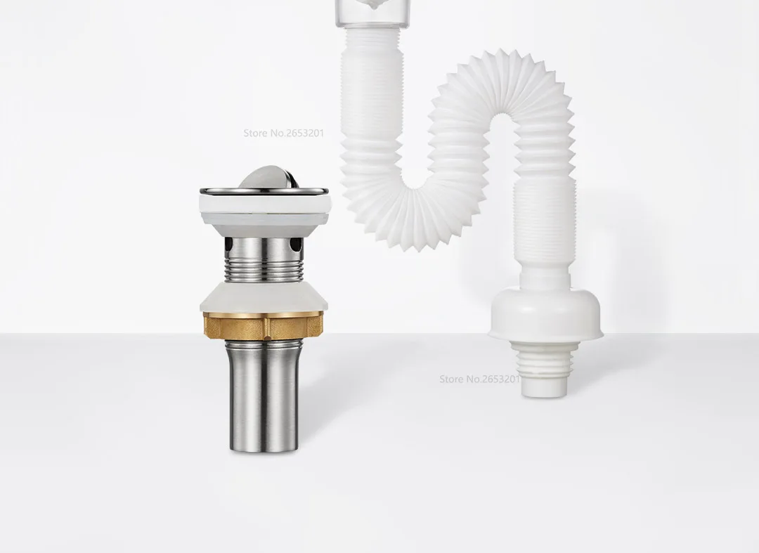 Xiaomi Youpin подводная раковина дезодорант Нижняя водопроводная труба тройной дезодорант гравитационный клапан сердечник шланг изгиб уплотнение двойной анти-блок