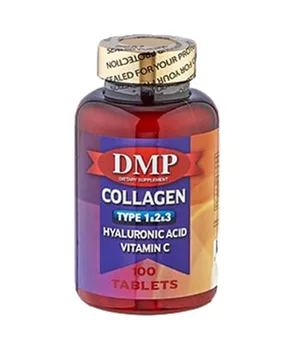 

DMP Collagen Type 1-2-3 Hyaluronıc Acıd Vitamin C 100 Tablets