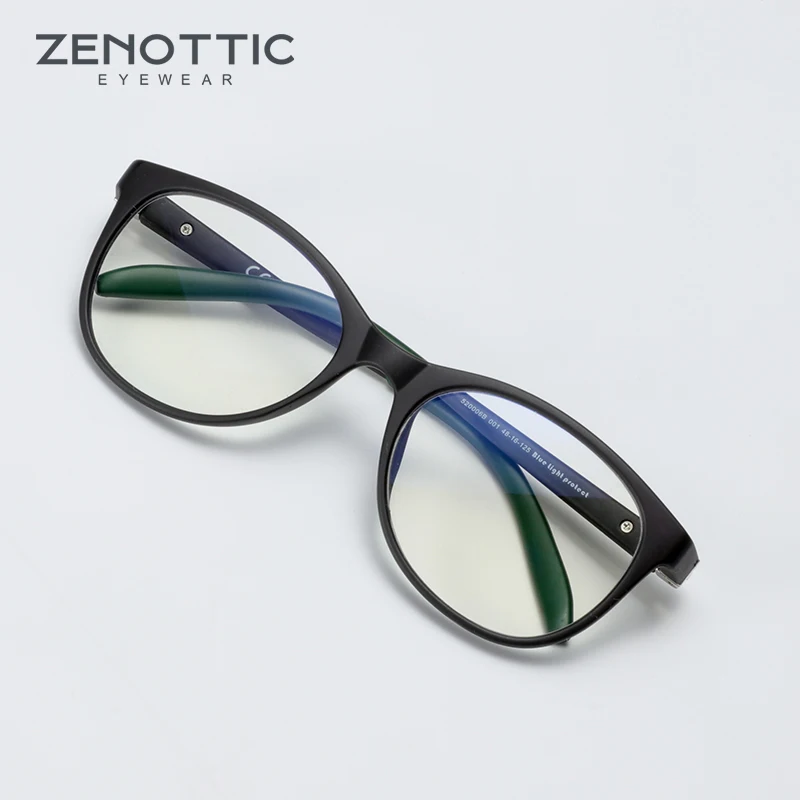 ZENOTTIC Kids Anti Blue Light Glasses for Children TR90 Optical Frame Non-Prescription Computer Eyeglasses 520006B