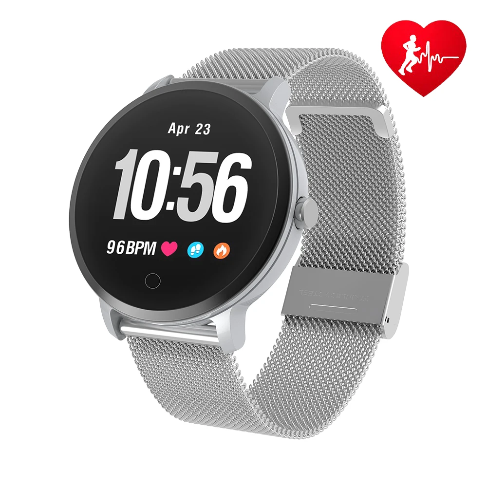 

Business Smart watch waterproof Activity Fitness tracker Blood oxygen Blood pressure Clock Men women smartwatch for Xiaomi ios