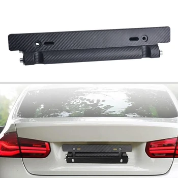 

Universal Car Number License Plate Frame Bracket Holder Adjustable Front Mount Bumper Brackets Frame For Car Numbers