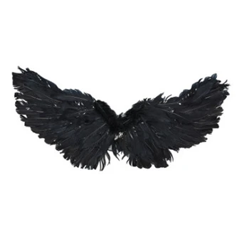 

Pet Halloween Feather Wings Devil and Angel Holiday Transfiguration Dog