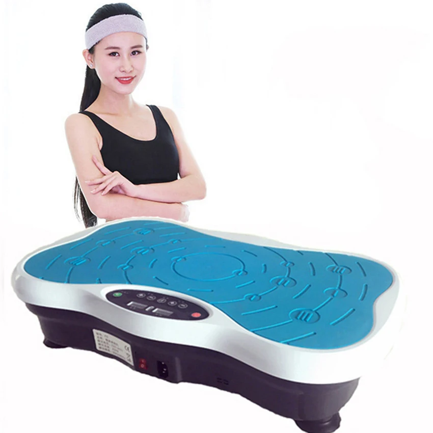 120kg-slim-vibration-machine-plate-platform-exercise-fitness-trainer-fat-burning shaking-body-shaper-with remote-control-220v