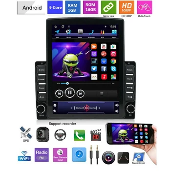 

9.7Inch Vertical Sn HD Quad Core 2.5D Car MP5 Player BT Stereo FM Radio Android 9.1 GPS Navigation