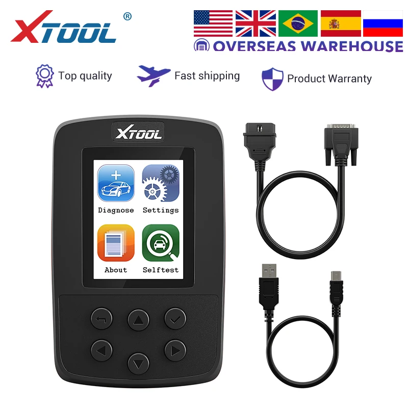 XTOOL SD100 OBD2 сканер кодов автоматический диагностический инструмент полный OBDII