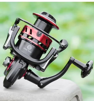 

2019 new 14 +1 gapless ultra-smooth rotating reel professional metal fishing reel interchangeable handle 1000-7000