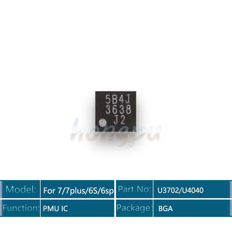 15 шт./лот U4040 IC 3638 управление светом 9 контактов чип для iPhone 6 s/6 splus/6 S plus MOJAVE MESA BOOST