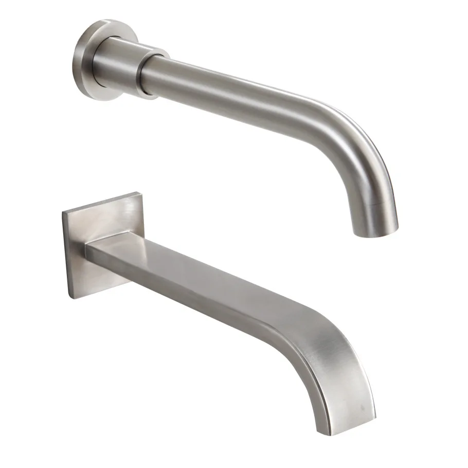 Belo De 304 Stainless Steel Square Fixed below Water Outlet Bathroom Shower Set Bed& Breakfast Hotel