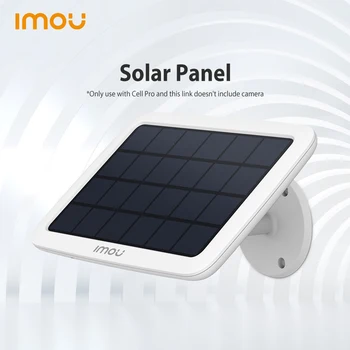 Dahua Imou-Panel Solar con cable de 3M para exteriores, accesorios de cámara de seguridad IP alimentados por batería recargable, para Imou Cell Pro