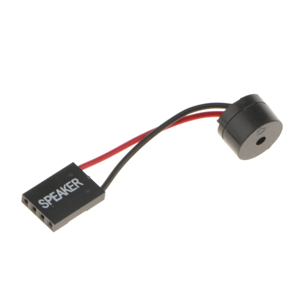 1x Black Computer Main board Speaker PC Motherboard Internal Buzzer for Laptop CPU
