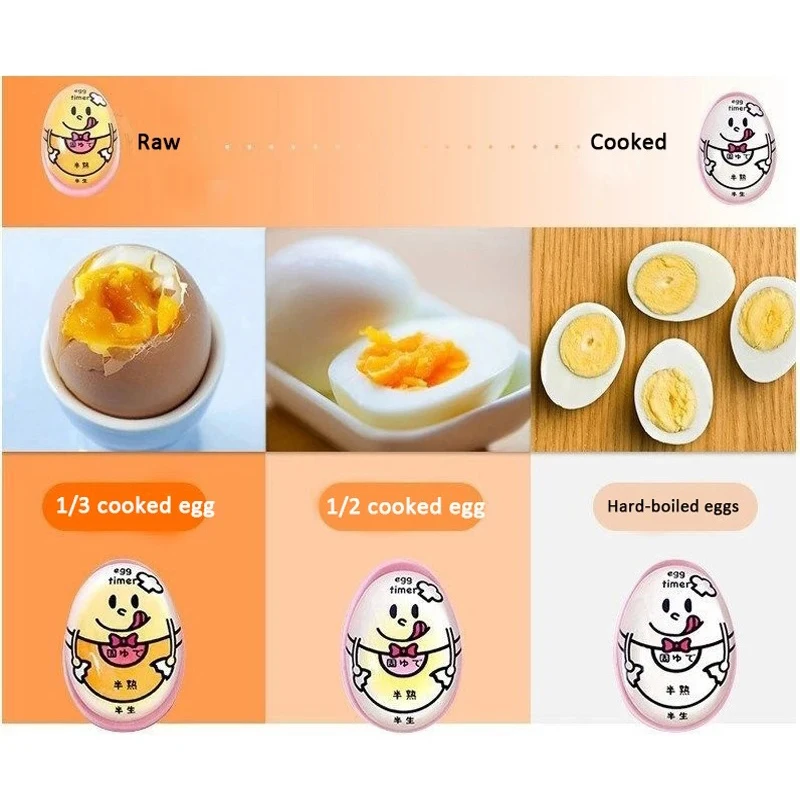  Egg Timer Egg Perfect, Boiling Eggs Soft Hard Boiled Egg Timer,  Kitchen Timers That Changing Color Based On Egg Doneness