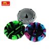 1 Silicone Geometric Ashtray  Unbreakable Multipurpose Portable Storage Tray - w/Glass Friendly Tapping Center 5