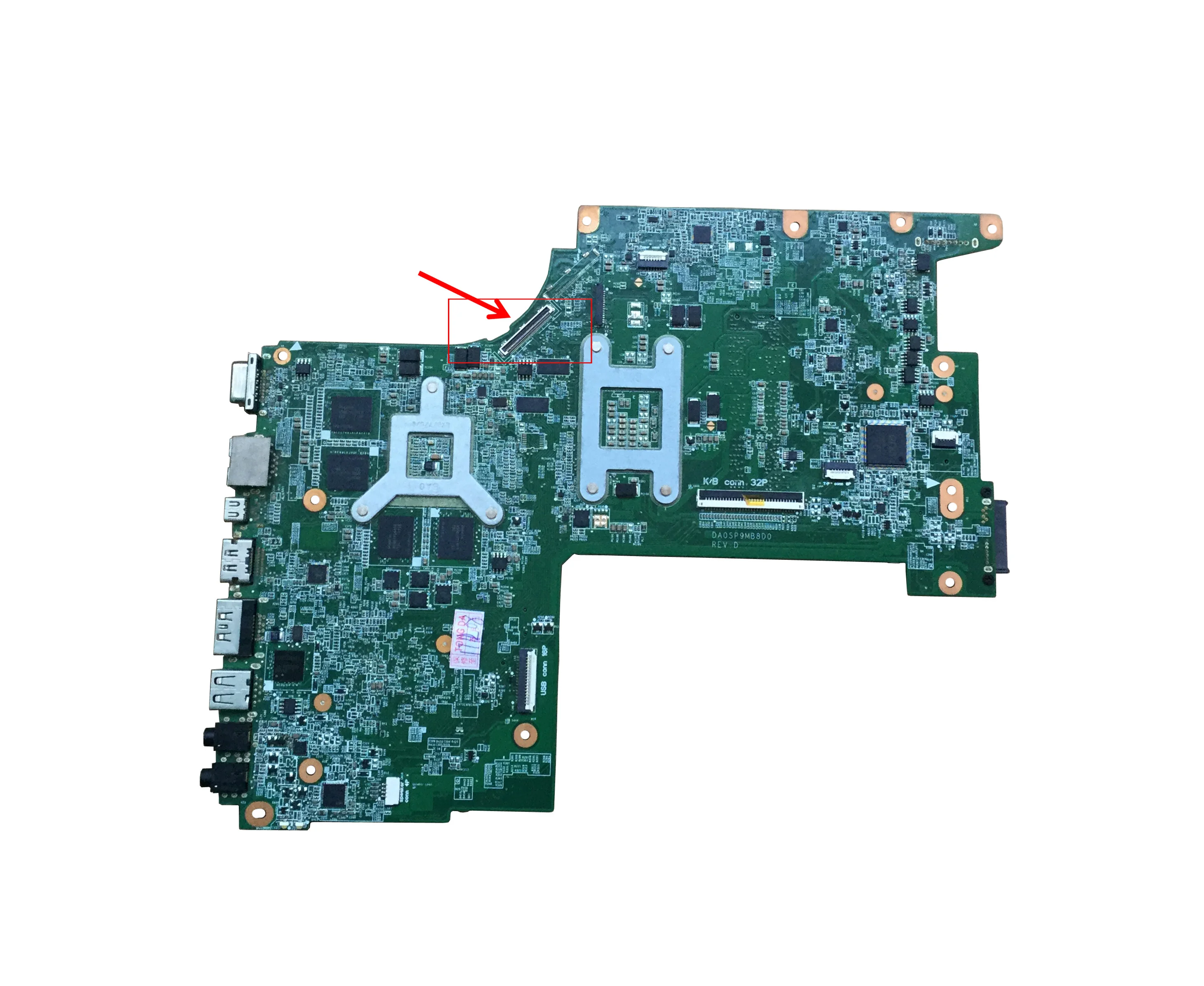 DA0SP9MB8D0 REV:D 630792 001 совместим с HP для ноутбука ENVY 17T 2100 17 системная плата HM67 100%