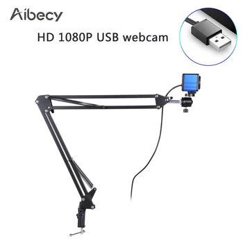 

Aibecy Ultra HD Camera 1080P Computer Camera Webcam 8 Megapixels Fixed Focus 80 Degree Wide Angle Auto Focus with Microphone