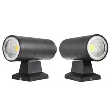 COB светодиодный настенный светильник IP65 6 Вт водонепроницаемый наружный внутренний светодиодный настенный светильник современный алюминиевый AC 85-265 в лампа для ванной коридора светильник для крыльца