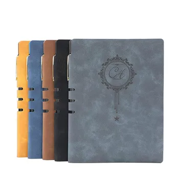 

Leather Notebook Notepad Business Planner Notebook Diary Journal Note Book For Office School Stationery Supplies Gifts