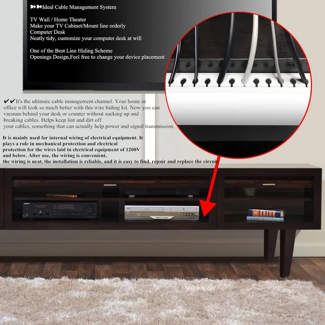 Home Theater Cable Management Kit 