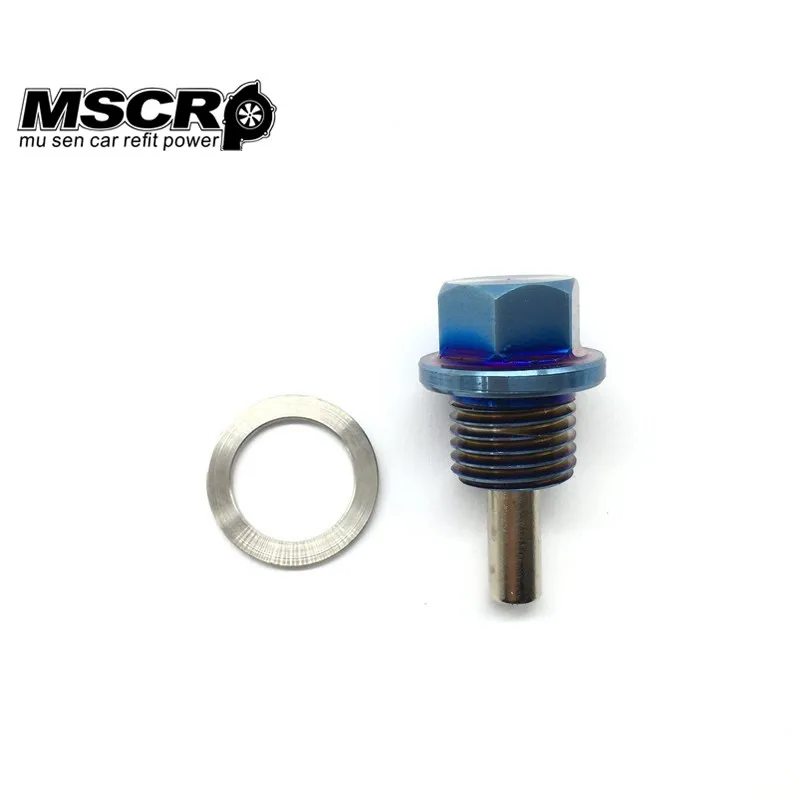 Магнитная дренажная масляная пробка M12 * 1 25 из титанового сплава для Toyota и Nissan|plug