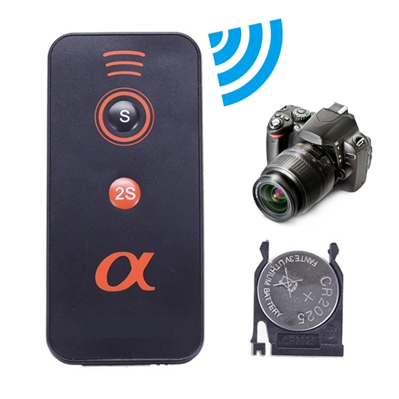 

Camera Shutter Remote Control for SONY NEX-5T NEX-5N NEX-5R NEX-5C NEX7 A6000 A99 A77 A57 A55 A35 A33 A380 A330 A390 IR Wireless