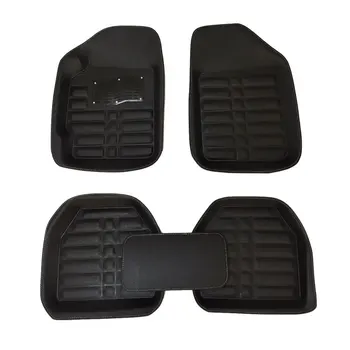 

Universal Car Floor Mat Black Foot Rug Carpet Car Accessories for Audi A4 A4L Q3