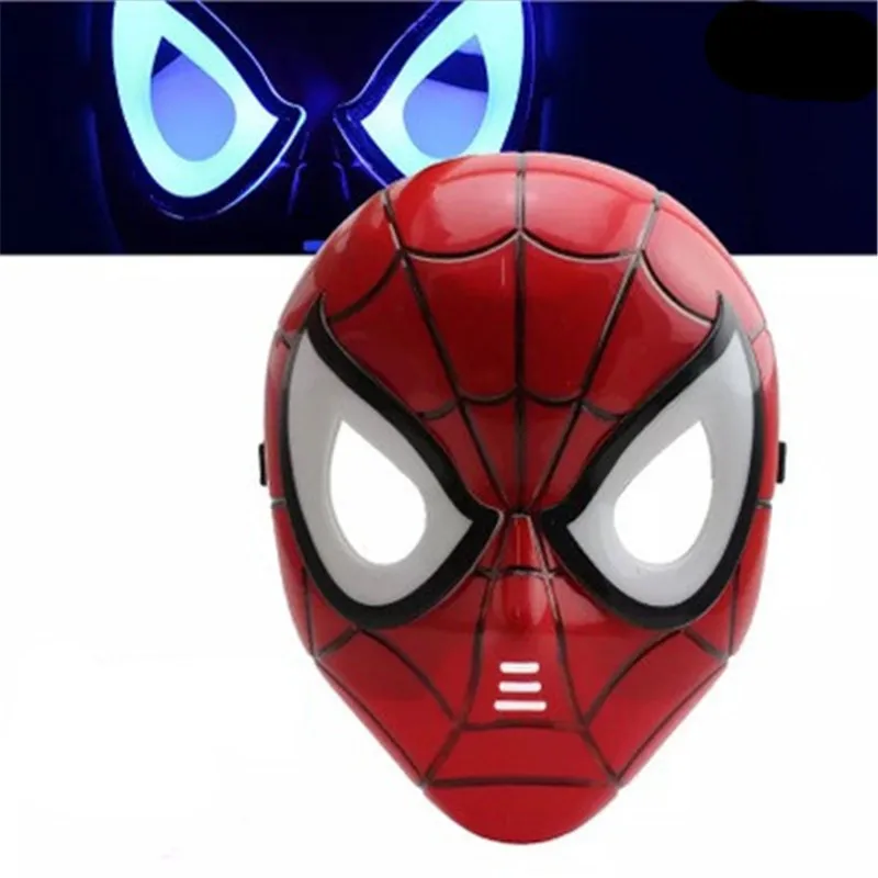 

Spiderman Masks and gloves Marvel Avengers 3 Hulk Black Widow Vision Ultron Iron Man Captain America Action Figures Model Toys
