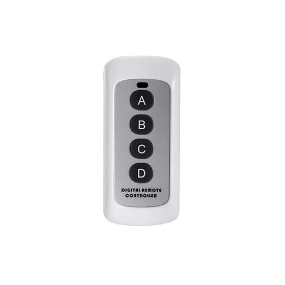 Wireless-RF433-Remote-Controller-4-Buttons-works-for-Light-Switch ...