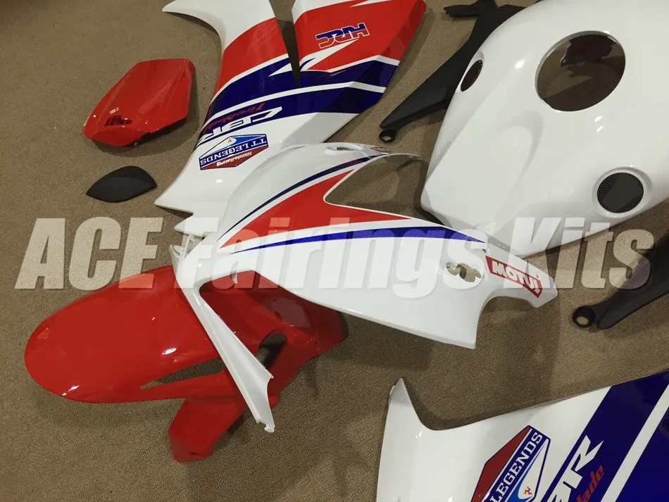 Обтекатели для кузова литые изделия для Honda CBR1000RR для детей возрастом 12, 13, 14, 15, 16 CBR 1000RR 1000 RR 12-15 CBR1000 RR 2012 2013 обтекатель красного и синего цвета