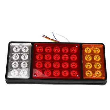 

24V 36 LED Trailer Stop Rear Tail Lights Indicator Lamp Caravan Lorry Car Van