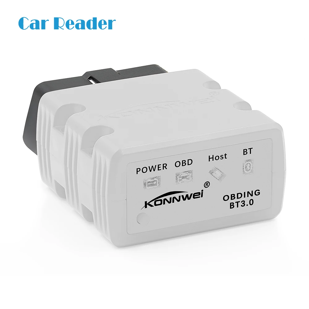 Мини ELM 327 OBDII KW902 считыватель кодов для телефона Android KONNWEI OBD2 сканер ELM327 V1.5 Bluetooth
