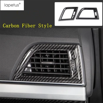 

Lapetus Accessories Fit For Audi Q5 2018 - 2020 Side Air Conditioning AC Outlet Vent Frame Molding Cover Kit Trim 2 Colors / ABS