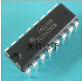Бесплатная доставка Новый % 100 Новый % 100 TLC5628CN DIP-16