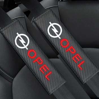 

Car Emblems Safety Belt Covers For OPEL Corsa Insignia Astra Antara Meriva Zafira Auto Accessories Car Styling Badge