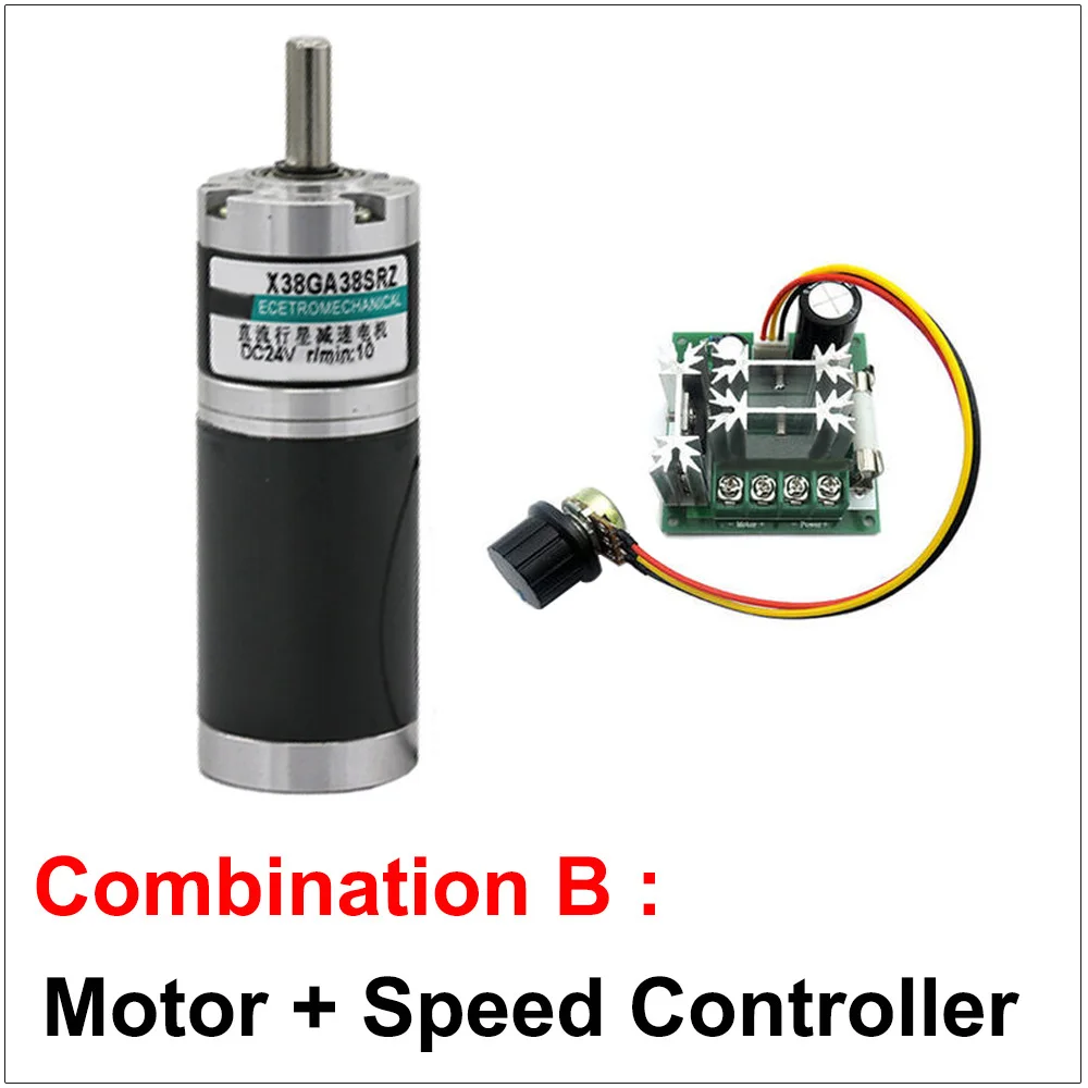 da baixa velocidade planetaria alinhada do motor 24 v 10 600 rpm 03