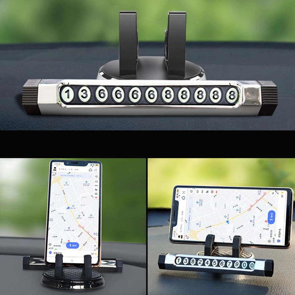 Car Holder Mobile Phone Holder Stand GPS Anti Slip Holder Desktop Stand Bracket Universal Mobile Phone Fixed bracket