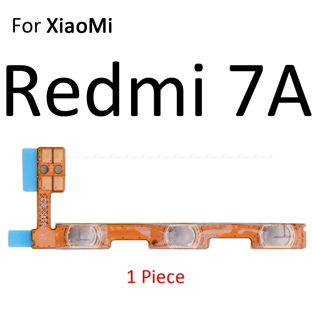 Гибкий кабель с кнопкой включения и выключения для Xiaomi mi 9T 9 8 SE A1 A2 Lite Red mi Note 7 6 5 Pro 7A 6A S2 PocoPhone F1