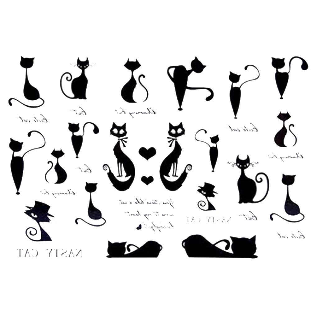 

1 Sheet 10.5cm X 15cm Transfer Sticker Paper Metallic Flash Temporary Tattoos Stickers Body Art For Women