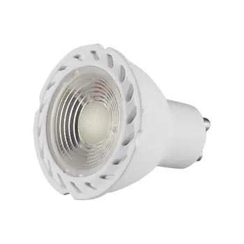 

4pcs/set GU10 5WCOB Plastic Coated Aluminum Lamp Cup 4 Packs GU10 5WCOB Plastic Coated Aluminum Lamp Cup