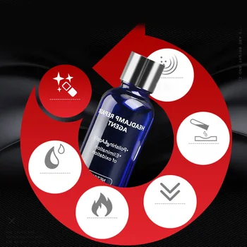 

Gloves Repair Liquid Tool Scratch Paint Care Crystal Coated Cloth Crepe Paper