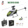 Original Wltoys XK K100 RC Drone 2.4G 6CH 3D 6G Mode Brushed Motor Remote Control RC Helicopter Quadcopter For Kids Gift Toys 1