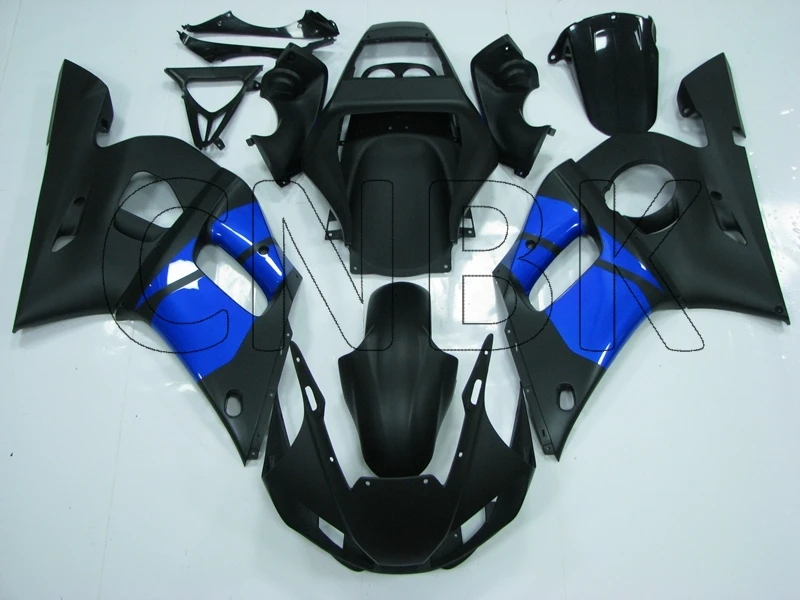 Для YZF600 R6 1998 Пластик Обтекатели YZF R6 2001 синие Черные Пластиковые обтекатели для YAMAHA YZFR6 1998-2002 обтекатель - Цвет: COMPRESSION mold