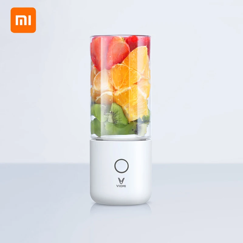 XIAOMI MIJIA VIOMI Мини электрическая соковыжималка, портативный Миксер для путешествий, чашка для фруктов, Кухонный комбайн, 45 секунд, быстрая отжимание сока