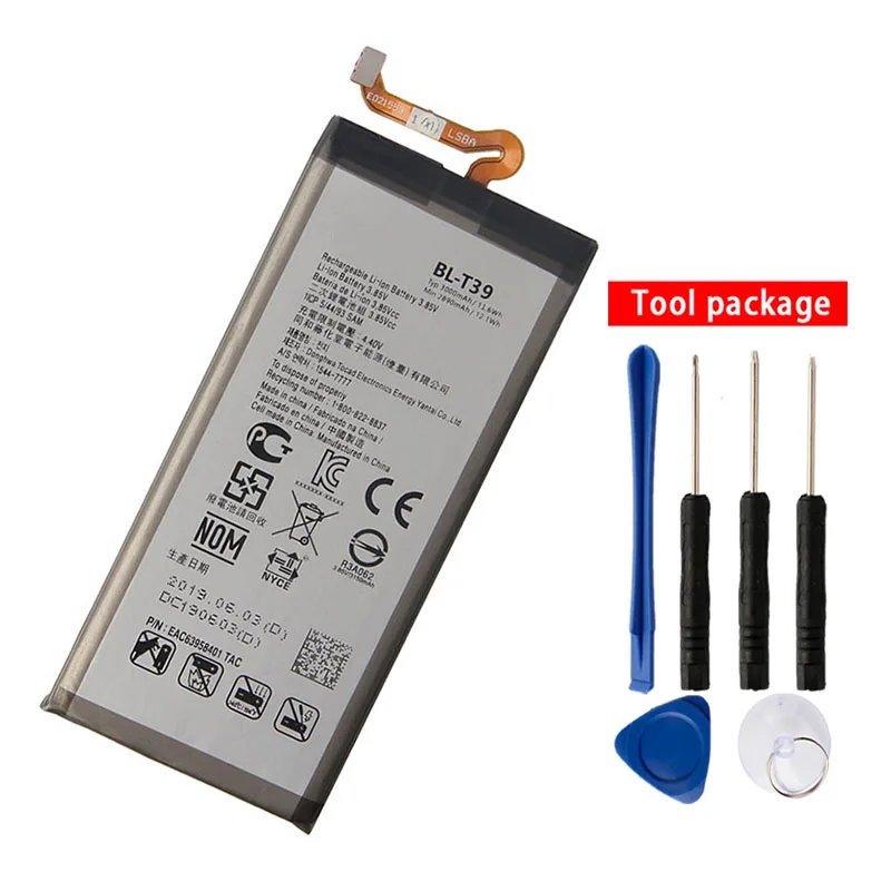 

Original BL-T39 Phone Battery for LG G7 ThinQ G710 Q7+ LMQ610 3000mAh