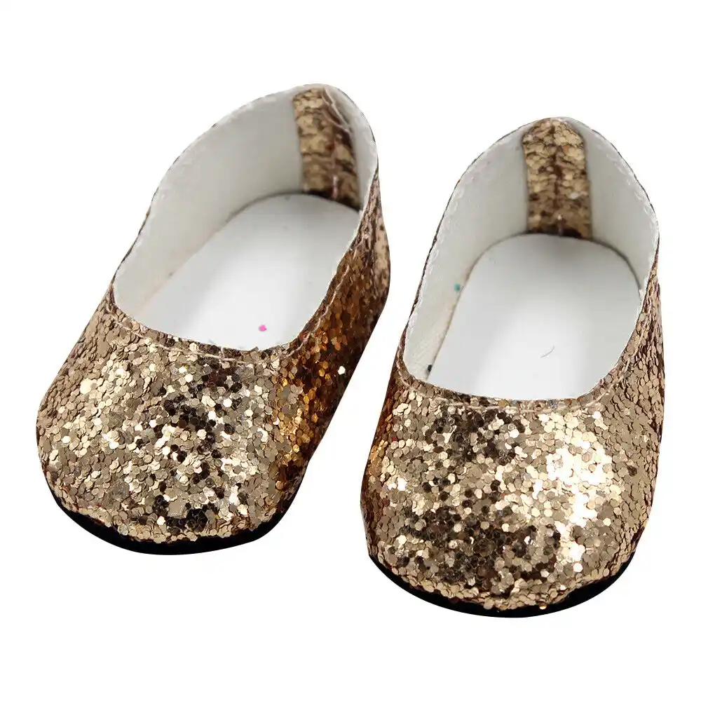 6Pairs 18 inch Accessory Doll Shoes Sparkle Sequined Shoe For American Girl Doll