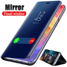 Smart mi rror флип чехол для Xiaomi Redmi Note 8 7 5 6 iPad Pro 4X 7A 6A 5A 5 Plus GO S2 кожаный чехол для mi A3 A2 A1 9 SE 9T Pro крышка